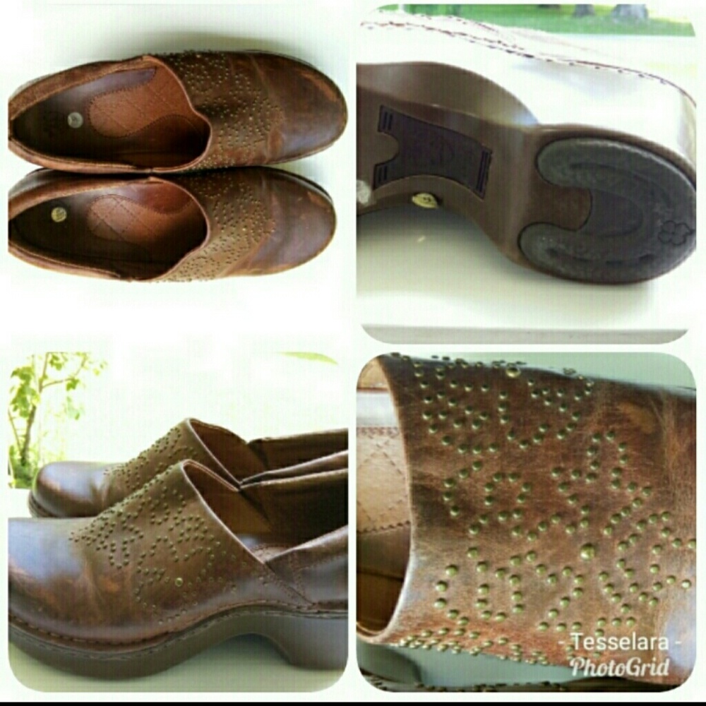 Ariat riveted mules sz 9